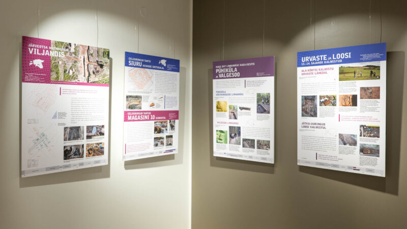 Stendid "Arheoloogilised välitööd Eestis 2024"