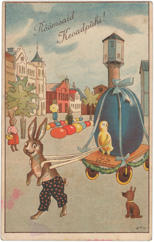 Kevadpüha postkaart, VMF 518:1009