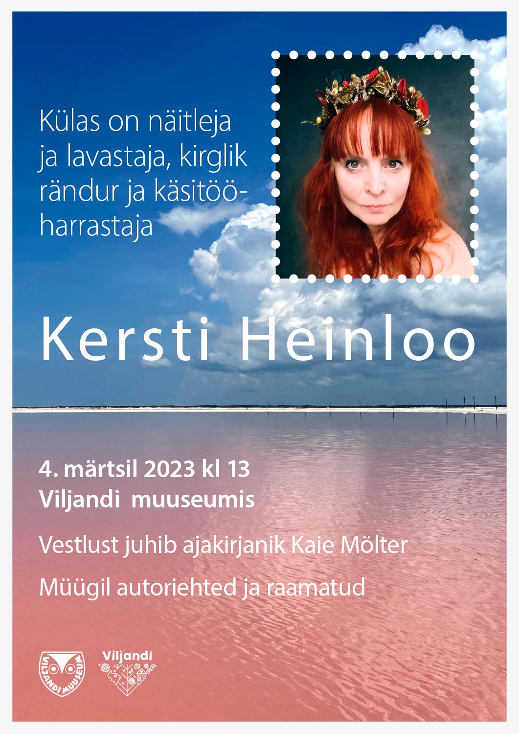 Plakat: kohtumine Kersti Heinlooga